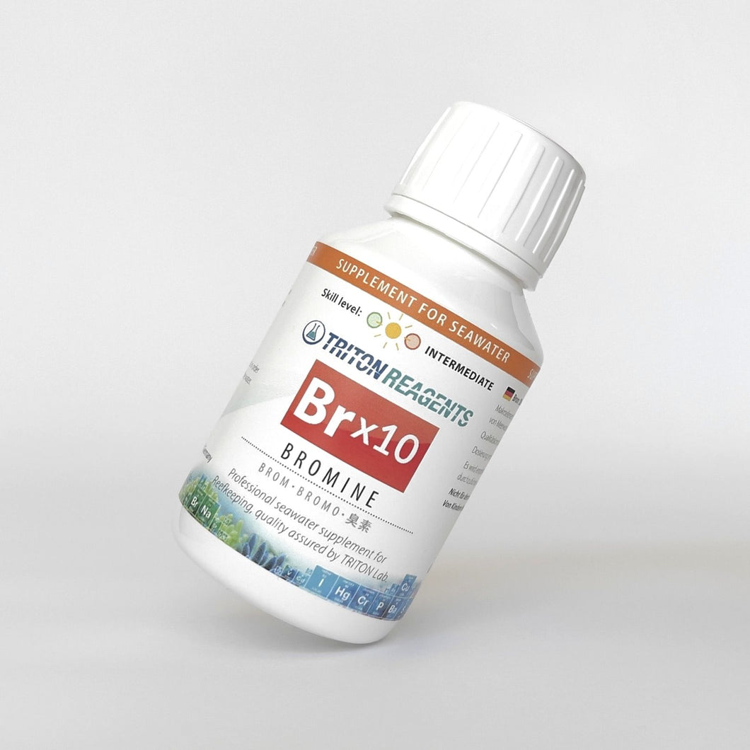 Bromine Br 100ml 10x concentrated - Front view
